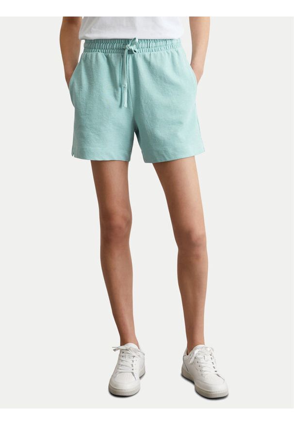 Marc O'Polo Szorty sportowe 516 2040 17011 Zielony Regular Fit. Kolor: zielony. Materiał: bawełna