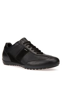Geox Sneakersy U Wells A U74T5A 085ME C9999 Czarny. Kolor: czarny. Materiał: skóra #6
