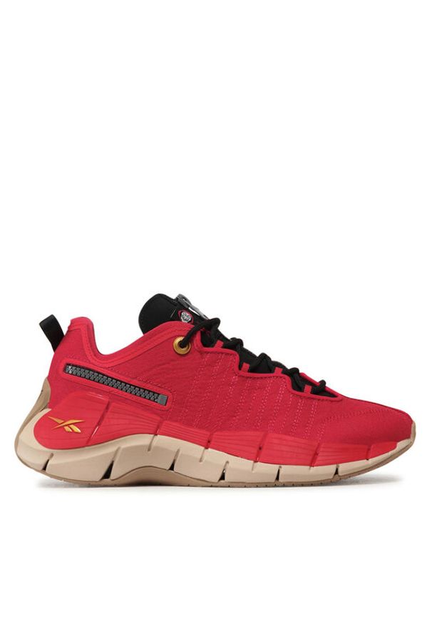 Reebok Sneakersy Zig Kinetica II GX9440 Czerwony. Kolor: czerwony. Materiał: materiał