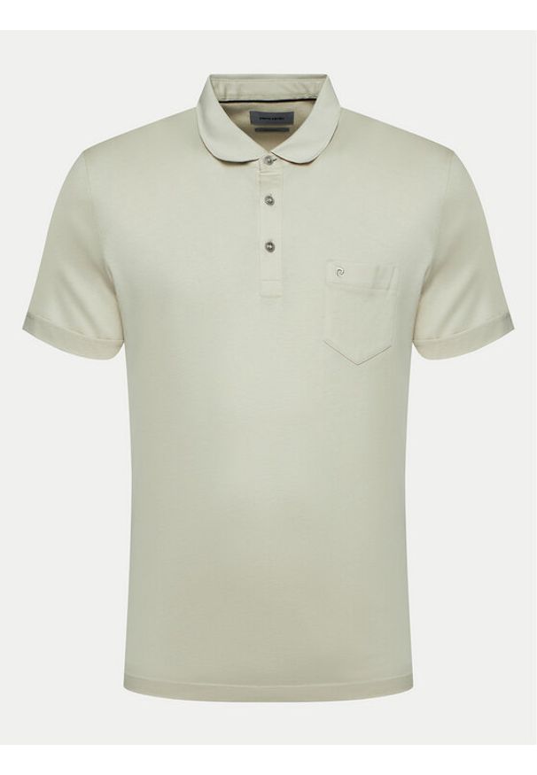 Pierre Cardin Polo C5 21204.2034 Szary Regular Fit. Typ kołnierza: polo. Kolor: szary. Materiał: bawełna