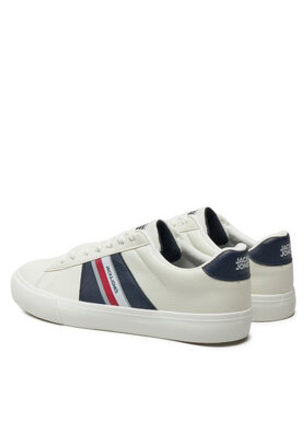 Jack & Jones Sneakersy 12257789 Biały. Kolor: biały. Materiał: skóra