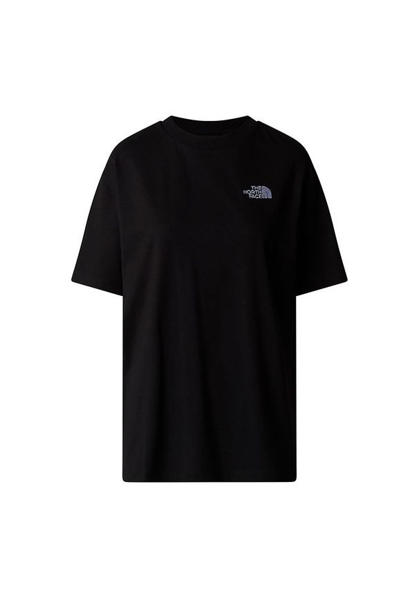 Koszulka damska The North Face Simple Dome 0A87NQJK31 - czarna. Kolor: czarny. Materiał: bawełna. Długość rękawa: krótki rękaw. Długość: krótkie. Wzór: nadruk