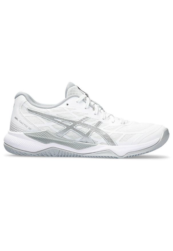 Buty treningowe damskie Asics Gel-tactic 12. Zapięcie: sznurówki. Kolor: wielokolorowy. Materiał: syntetyk, tkanina, materiał. Szerokość cholewki: normalna
