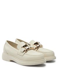 Patrizia Pepe Loafersy PJ282.02 Écru. Materiał: skóra #4