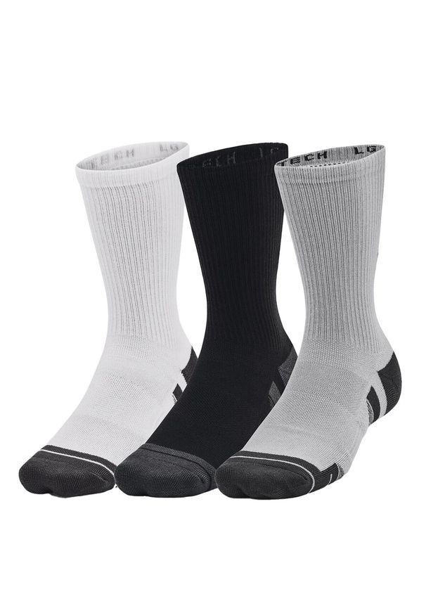 Under Armour - Skarpety Męskie Performance Tech (zestaw 3 Sztuk). Kolor: biały, wielokolorowy, czarny, szary
