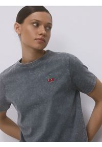 Reserved - Bawełniany T-shirt z haftem - inny. Materiał: bawełna. Wzór: haft