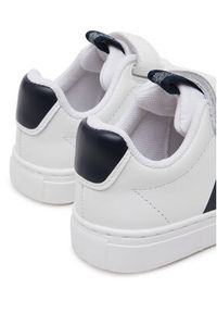 BOSS Sneakersy J52165 S Biały. Kolor: biały. Materiał: skóra #7