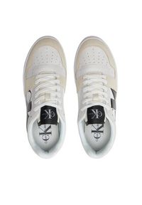 Calvin Klein Jeans Sneakersy Bold Platf Low Lace Mix Nbs Dc YW0YW01432 Biały. Kolor: biały. Materiał: skóra #3