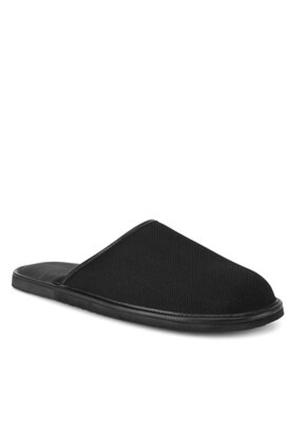 Home & Relax Kapcie SLIP-02 MI25 Czarny. Kolor: czarny. Materiał: materiał