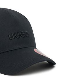Hugo - HUGO Czapka z daszkiem Jude 50533410 Czarny. Kolor: czarny. Materiał: bawełna, materiał