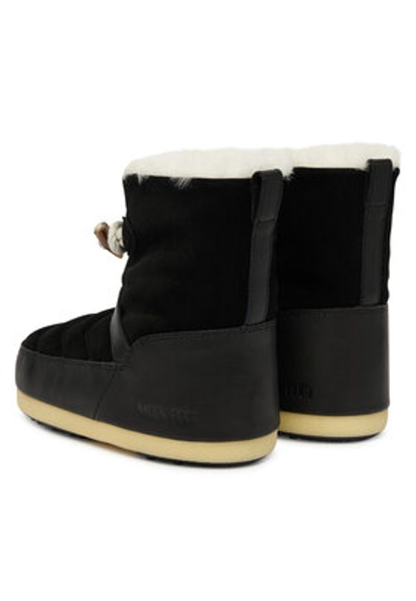 Moon Boot Śniegowce Mb Evx Igloo 80D1470070 Czarny. Kolor: czarny. Materiał: zamsz, skóra