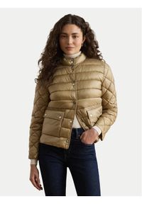 Lauren Ralph Lauren - LAUREN RALPH LAUREN Kurtka przejściowa 297P18066002 Beżowy Regular Fit. Kolor: beżowy. Materiał: syntetyk #1