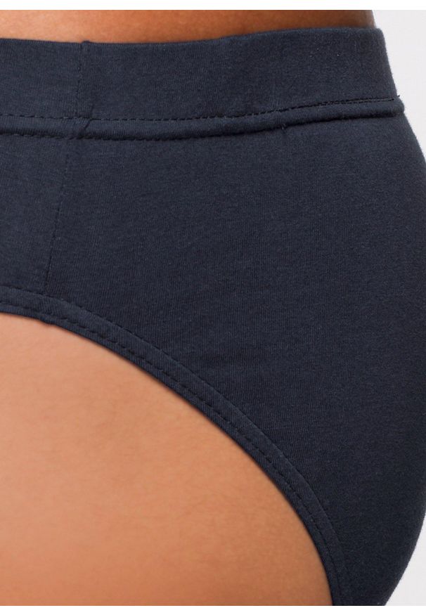 bonprix - Slipy maxi z miękką bawełną (5 par). Kolor: niebieski. Materiał: bawełna