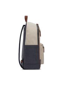 TOMMY HILFIGER - Tommy Hilfiger Plecak Th Casual Backpack AM0AM13227 Beżowy. Kolor: beżowy. Materiał: materiał. Styl: casual