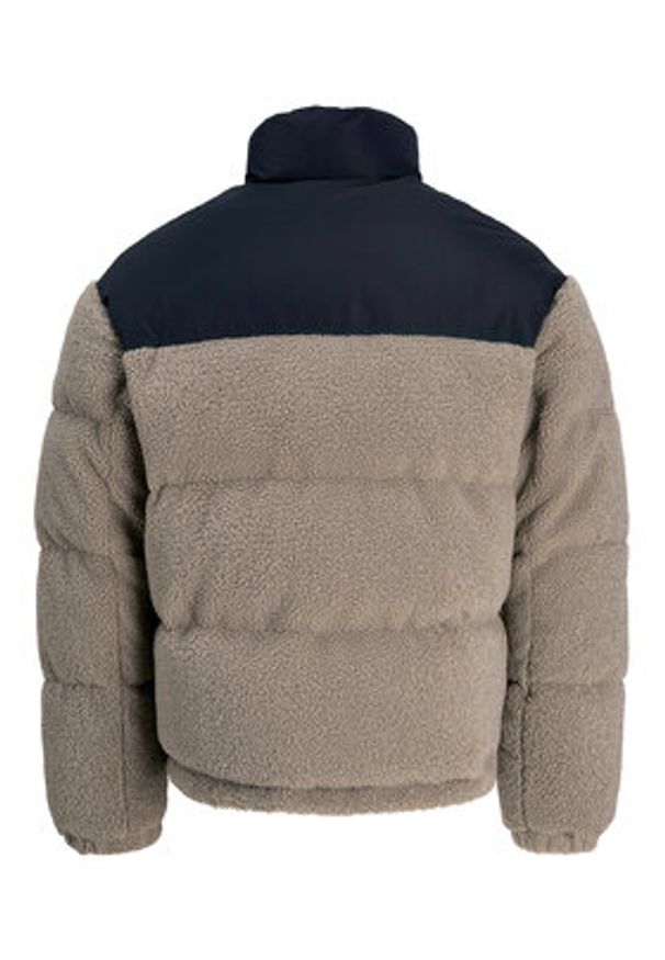 Jack & Jones Kurtka zimowa Flare Teddy 12286050 Beżowy Regular Fit. Kolor: beżowy. Materiał: syntetyk. Sezon: zima