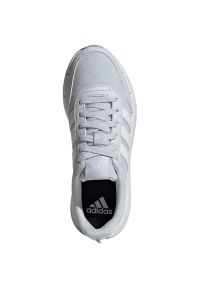 Adidas - Buty adidas Run 50s W IG6558 szare. Okazja: na co dzień. Zapięcie: sznurówki. Kolor: szary. Materiał: guma, syntetyk, materiał. Szerokość cholewki: normalna. Model: Adidas Cloudfoam. Sport: bieganie #6