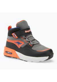 KangaRoos - Buty dziecięce KangaROOS K-XI Creed Mid EV. Kolor: szary, wielokolorowy, pomarańczowy #1
