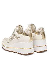 MICHAEL Michael Kors Sneakersy Emmy 43F5EMFS2L Beżowy. Kolor: beżowy. Materiał: skóra #4