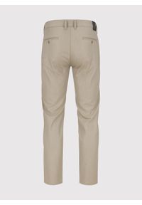 Pako Lorente - PAKO LORENTE – Beżowe casualowe spodnie męskie. Okazja: na co dzień. Kolor: beżowy. Materiał: poliester, wiskoza, elastan. Wzór: gładki. Styl: casual #7