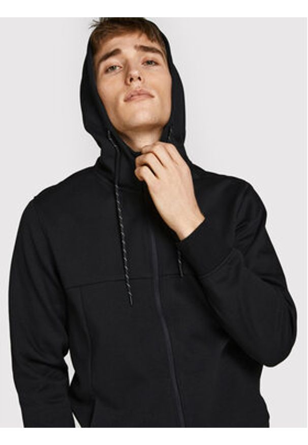 Jack & Jones - Jack&Jones Bluza Air 12204926 Czarny Regular Fit. Kolor: czarny. Materiał: bawełna, syntetyk