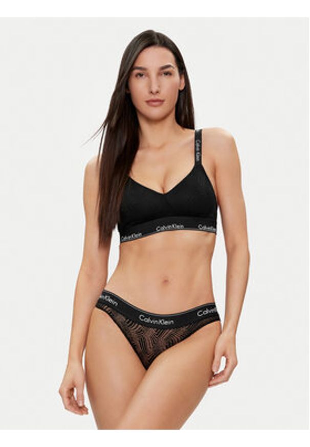 Calvin Klein Underwear Figi klasyczne 000QF7712E Czarny. Kolor: czarny. Materiał: syntetyk