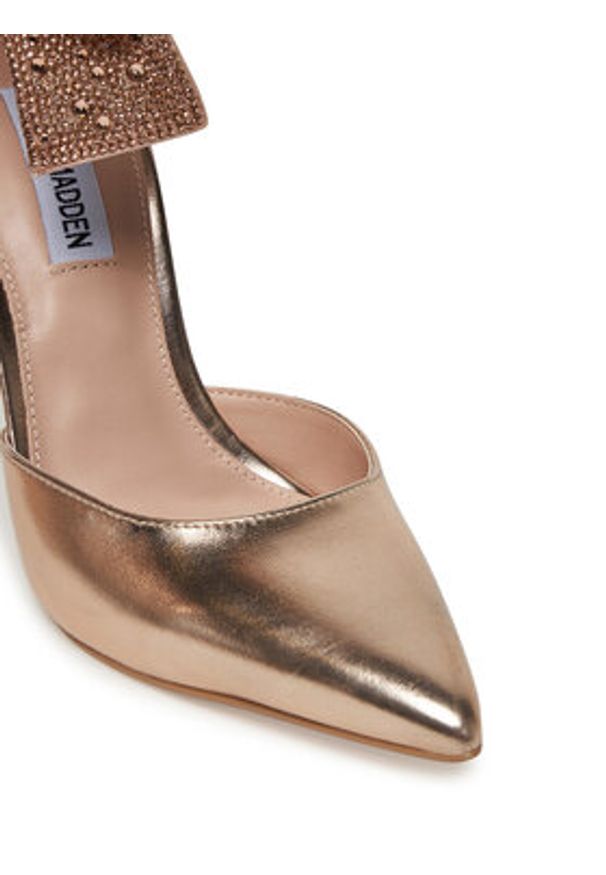 Steve Madden Szpilki Deville SM11003196 Złoty. Kolor: złoty. Materiał: skóra. Obcas: na szpilce