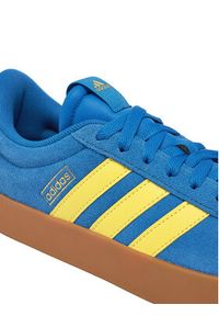 Adidas - adidas Sneakersy VL Court 3.0 JP5286 Niebieski. Kolor: niebieski. Materiał: skóra, zamsz #6