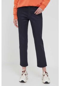 Lauren Ralph Lauren jeansy damskie medium waist. Kolor: niebieski #1
