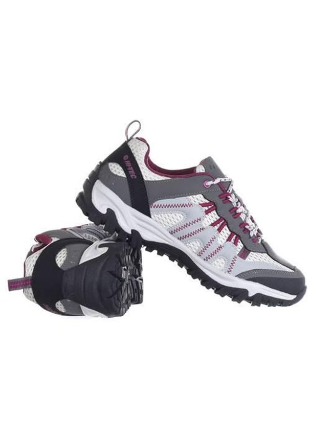 Hi-tec - Buty trekkingowe damskie Hi-Tec Jaguar. Zapięcie: sznurówki. Kolor: wielokolorowy. Materiał: syntetyk, tkanina, materiał. Szerokość cholewki: normalna