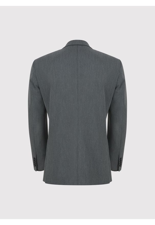 Pako Lorente - PAKO LORENTE – Szary garnitur męski. Kolor: szary. Materiał: poliester, wiskoza, elastan