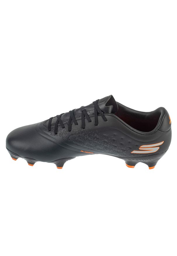 skechers - Buty piłkarskie korki męskie, Razor 1.5 Academy Fg. Kolor: czarny. Sport: piłka nożna