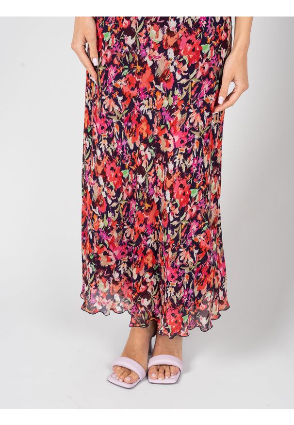 Patrizia Pepe Sukienka | 8A1217/A317 | Kobieta | Czerwony, Bordowy. Okazja: na co dzień. Kolor: czerwony. Materiał: wiskoza. Typ sukienki: proste. Styl: casual, elegancki