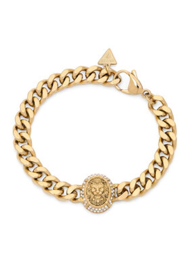 Guess Bransoletka JUBB06 190JW Złoty. Materiał: metalowe. Kolor: złoty