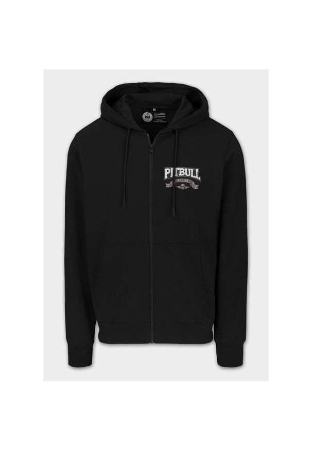 PITBULL - Bluza męska Pitbull rozpinana z kapturem TROUBLEMAKER. Typ kołnierza: kaptur. Kolor: czarny