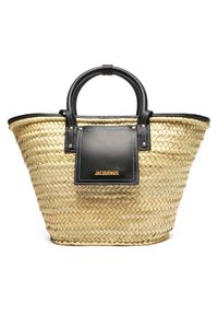 JACQUEMUS Torebka Le Panier Soli 23E223BA045-3060 Beżowy. Kolor: beżowy