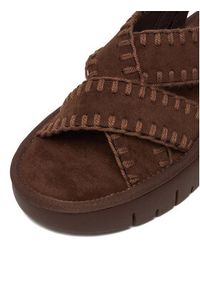 Roxy Sandały CEO-HY62277-8 Brązowy. Kolor: brązowy. Materiał: materiał #7