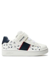 Geox Sneakersy B Eclyper Boy B455LA 00454 C0899 Biały. Kolor: biały