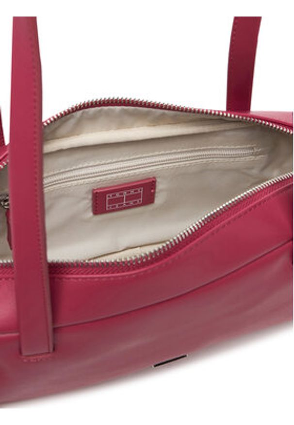 Tommy Jeans Torebka Tjw City Shoulder Bag AW0AW18075 Czerwony. Kolor: czerwony. Materiał: skórzane