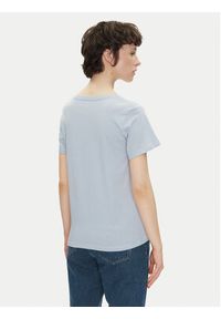 Pepe Jeans T-Shirt Macy PL506051 Niebieski Regular Fit. Kolor: niebieski. Materiał: bawełna #5