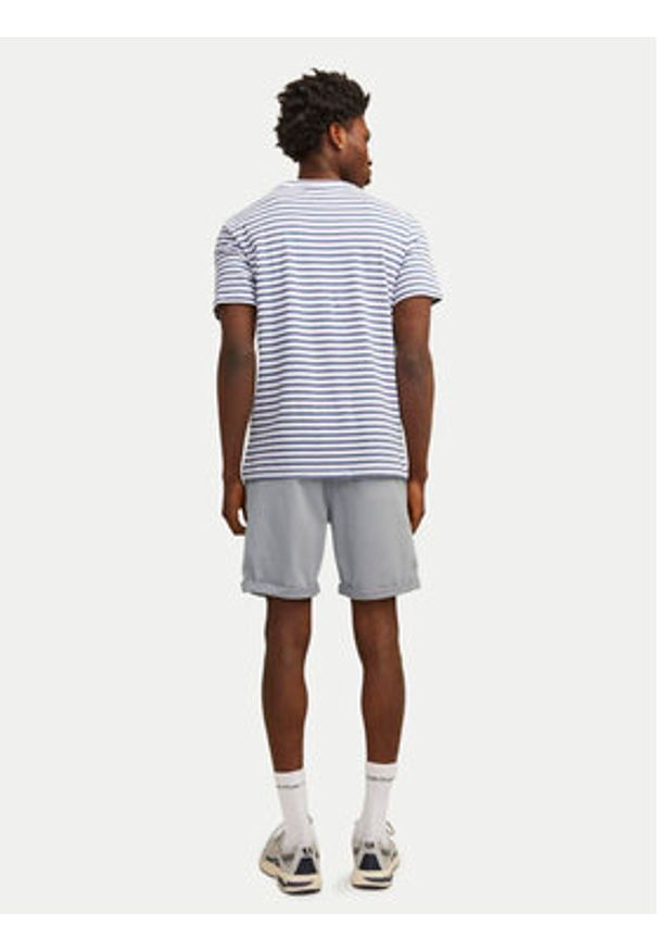 Jack & Jones - Jack&Jones Szorty materiałowe Jpstbowie 12165604 Szary Regular Fit. Kolor: szary. Materiał: bawełna
