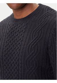 Jack & Jones - Jack&Jones Sweter Blusean 12283486 Granatowy Regular Fit. Kolor: niebieski. Materiał: bawełna #3