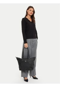 TOMMY HILFIGER - Tommy Hilfiger Torebka Poppy Th Tote AW0AW15639 Czarny. Kolor: czarny #1