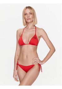 Calvin Klein Swimwear Dół od bikini KW0KW01988 Czerwony. Kolor: czerwony. Materiał: syntetyk #2