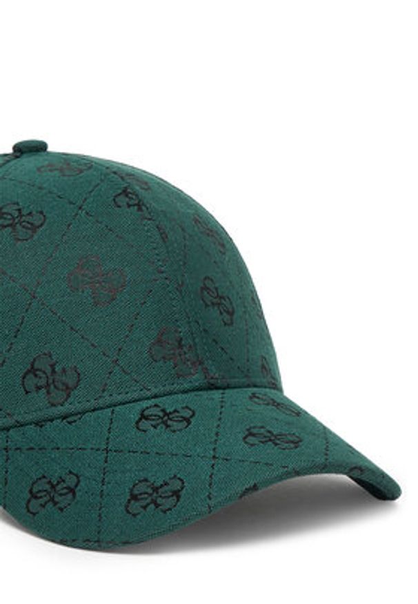 Guess Czapka z daszkiem M5GZ18 WGUE0 Zielony. Kolor: zielony. Materiał: materiał, bawełna