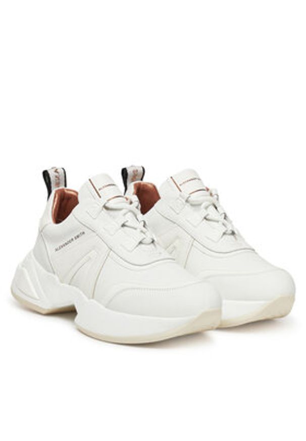 Alexander Smith Sneakersy Marble ASBBMBW 1008 Biały. Kolor: biały. Materiał: skóra