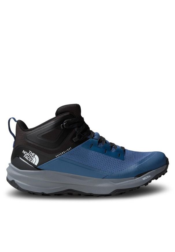 The North Face Trekkingi Vectiv Exploris 2 Mid NF0A7W6AMG71 Niebieski. Kolor: niebieski. Materiał: skóra. Sport: turystyka piesza