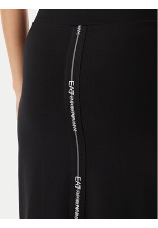 EA7 Emporio Armani Spódnica ołówkowa 7W000963 AF12484 UC001 Czarny Slim Fit. Kolor: czarny. Materiał: bawełna
