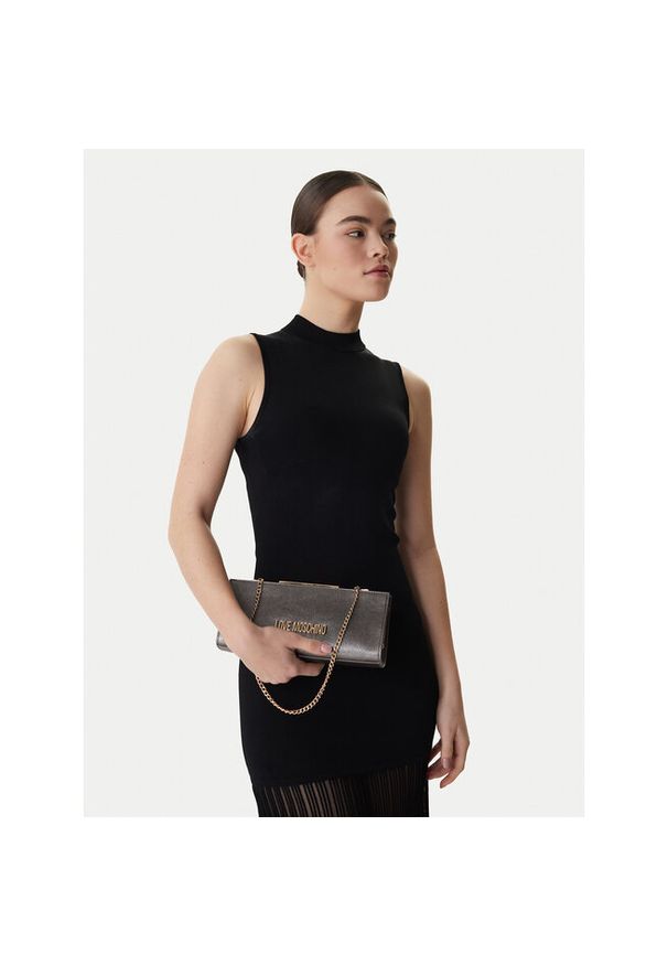 Love Moschino - Torebka LOVE MOSCHINO. Kolor: szary