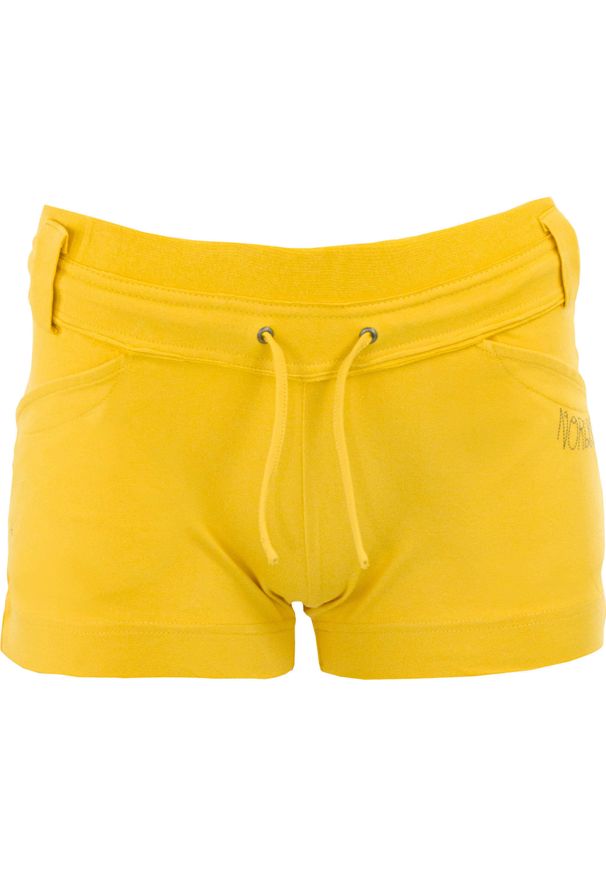 NORDICA - Nordblanc damskie lekkie szorty 95% bawełna, żółte, roz. 42. Kolor: żółty. Materiał: bawełna. Długość: krótkie. Sezon: lato