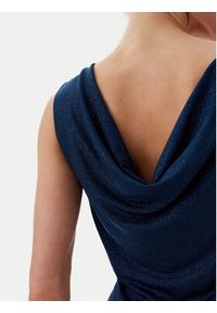 Rinascimento Sukienka wieczorowa CFC0122393003 Granatowy Regular Fit. Kolor: niebieski. Materiał: syntetyk. Styl: wizytowy #3